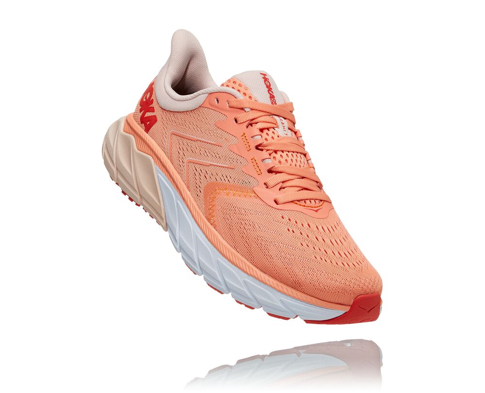 Hoka One One Arahi 5 Löparskor Dam Orange - SE-6708648